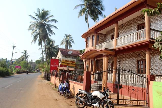 Sun Guest House and Apartment, Calangute, India, India hostels and hotels