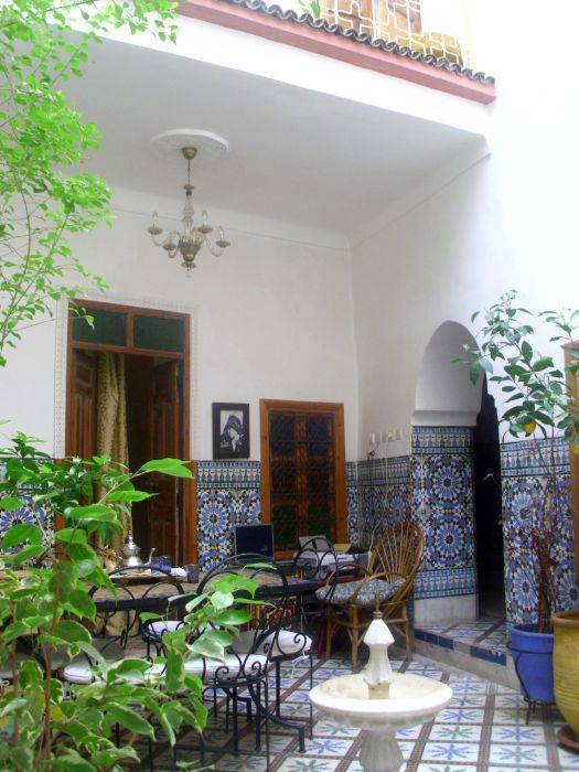 Riad Iaazane, Marrakech, Morocco, pilgrimage hostels and cheap hotels in Marrakech