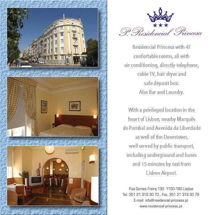 Residencial Princesa, Lisbon, Portugal, Portugal bed and breakfasts and hotels
