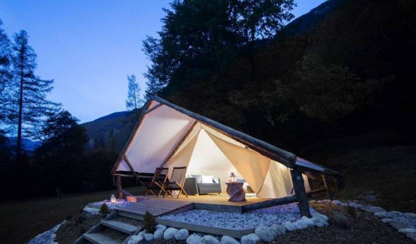Eco Camp Canyon - Open Air Hostel Soca - Search available rooms and beds for hostel and hotel reservations in Bovec 22 photos