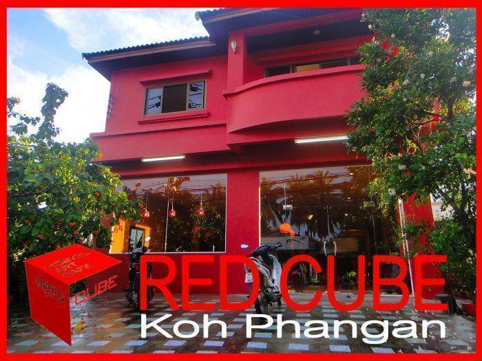 Red Cube, Ko Phangan, Thailand, Utmärkta destinationer i Ko Phangan
